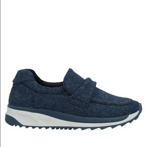 GAIMO Suede Sneakers In Dark Blue size 38